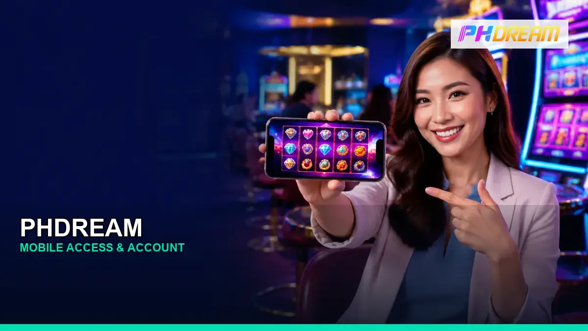 PHDREAM mobile account access guide for Philippine players