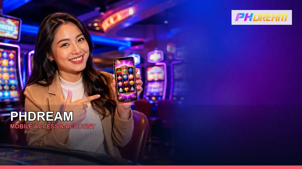 PHDREAM mobile account access guide for Philippine players
